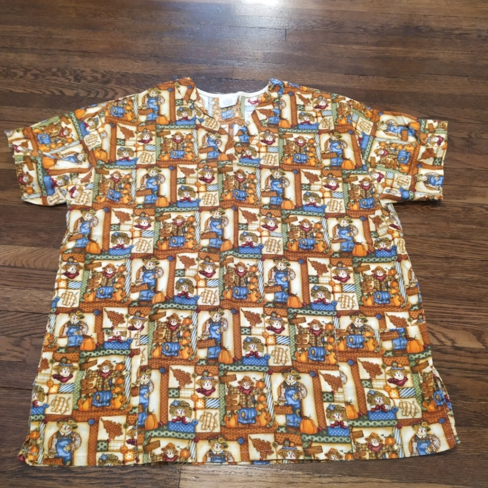 EUC Fundamentally by White Swan harvest scrub top